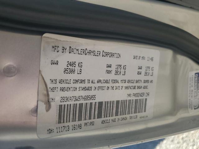 2007 Dodge Charger Srt-8 VIN: 2B3KA73W97H685055 Lot: 61701204