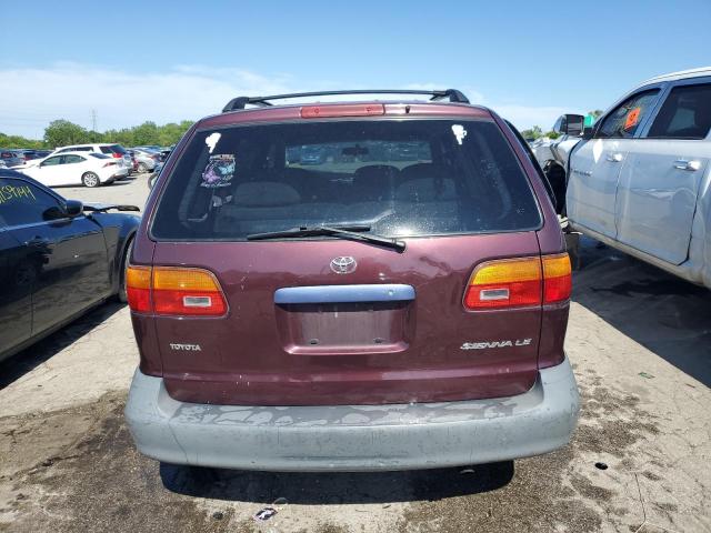 1998 Toyota Sienna Le VIN: 4T3ZF13CXWU070708 Lot: 61440534