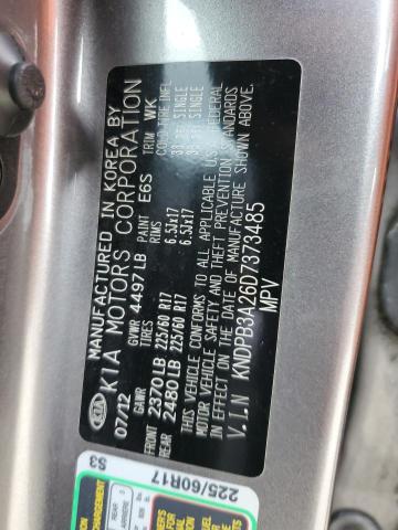 2013 Kia Sportage Base VIN: KNDPB3A26D7373485 Lot: 61870344