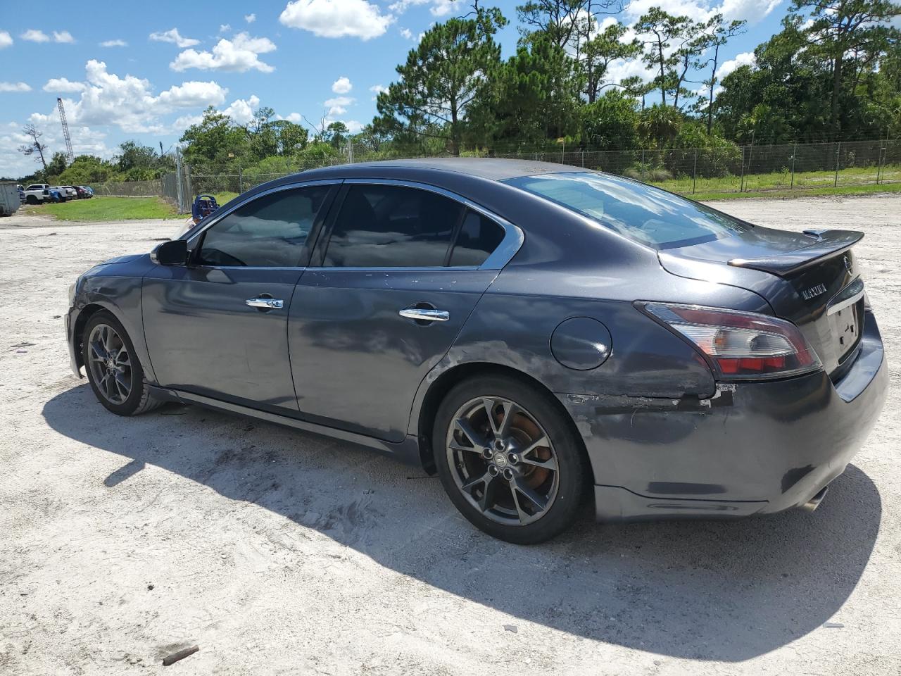 2012 Nissan Maxima S vin: 1N4AA5AP3CC844584