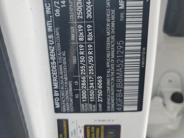 2021 MERCEDES-BENZ GLE 350 - 4JGFB4JB8MA521295