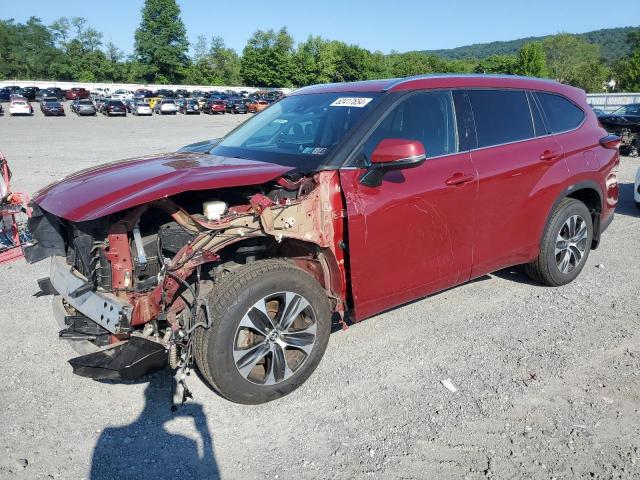 VIN 5TDHZRBH0LS509555 2020 Toyota Highlander, Xle no.1