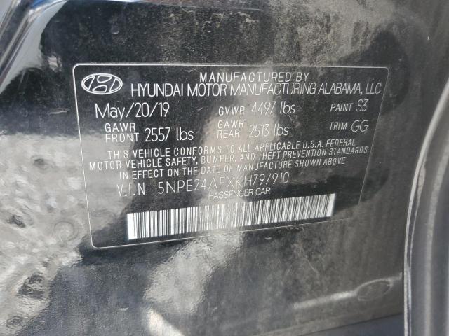 5NPE24AFXKH797910 2019 HYUNDAI SONATA - Image 12