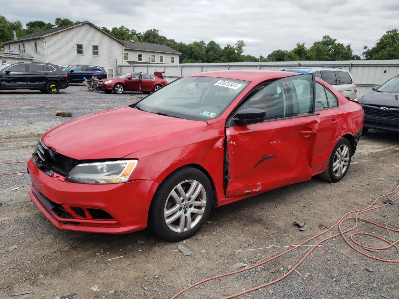 2015 Volkswagen Jetta Base vin: 3VW2K7AJ0FM248254