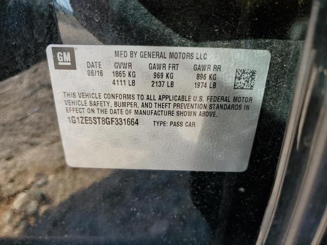 2016 CHEVROLET MALIBU LT - 1G1ZE5ST8GF331664