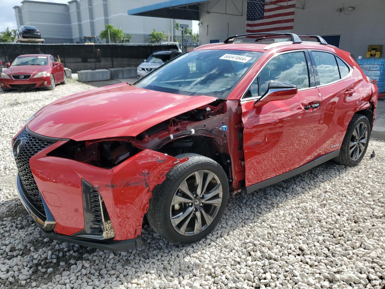 2022 Lexus Ux 250H Base vin: JTHR9JBH4N2058449