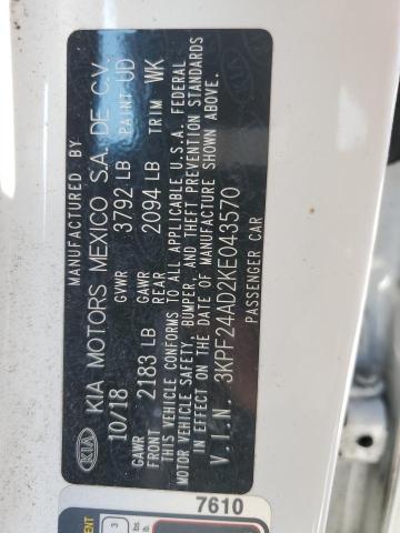 2019 KIA FORTE FE - 3KPF24AD2KE043570