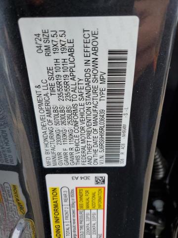 2024 HONDA CR-V SPORT - 5J6RS6H95RL036439