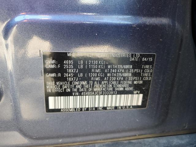 2015 SUBARU OUTBACK 2. - 4S4BSAJC3F3333913