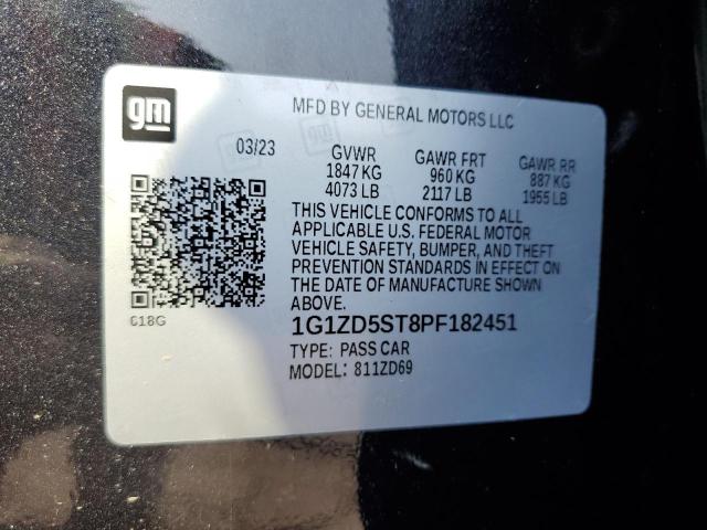 2023 CHEVROLET MALIBU LT - 1G1ZD5ST8PF182451