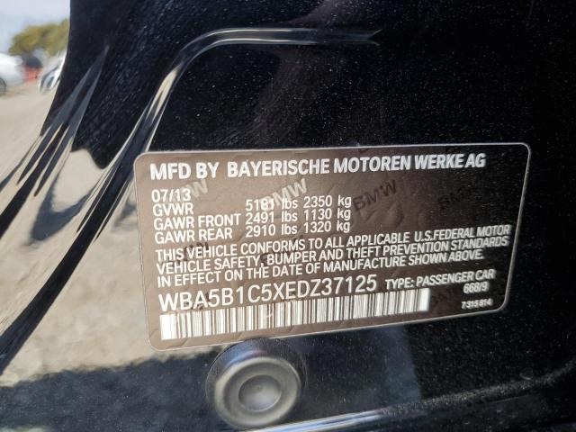 VIN WBA5B1C5XEDZ37125 2014 BMW 5 Series, 535 I no.12