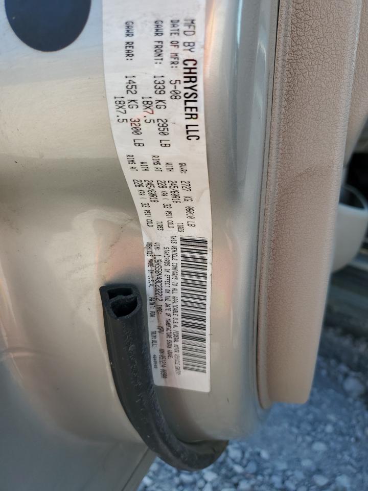 1J8HS58N48C232212 2008 Jeep Grand Cherokee Limited