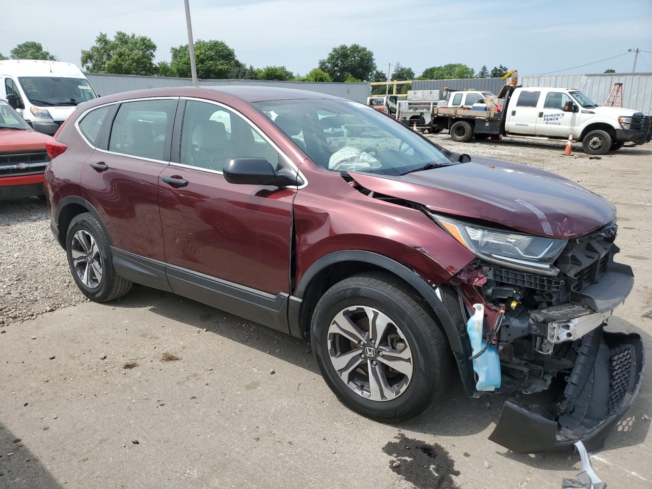 5J6RW6H37HL002713 2017 Honda Cr-V Lx