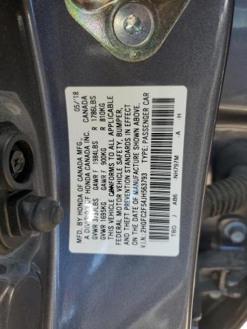 2018 HONDA CIVIC LX - 2HGFC2F54JH563793