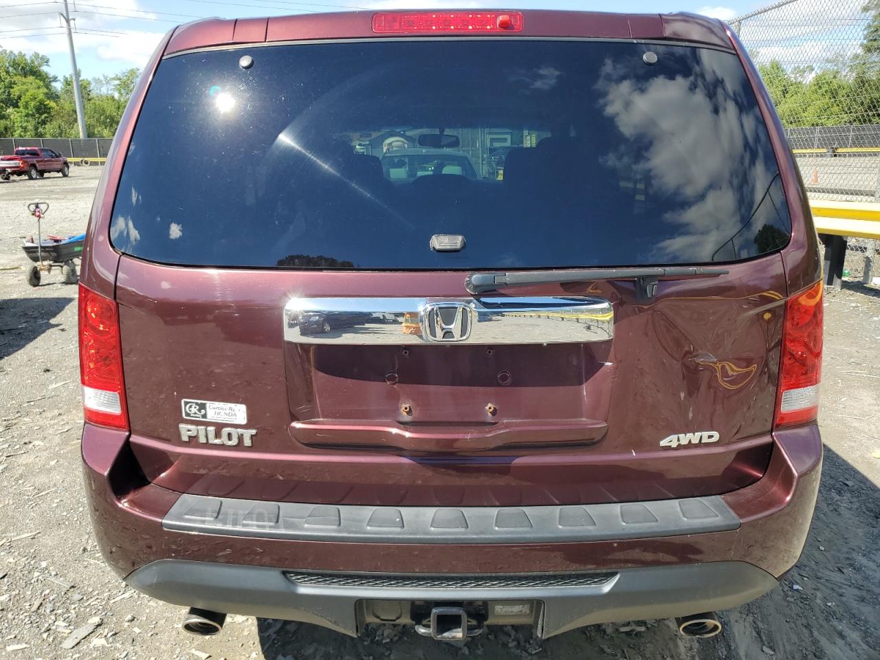 5FNYF4H69CB056297 2012 Honda Pilot Exl