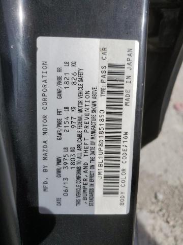 VIN JM1BL1UP8D1851850 2013 MAZDA 3 no.12