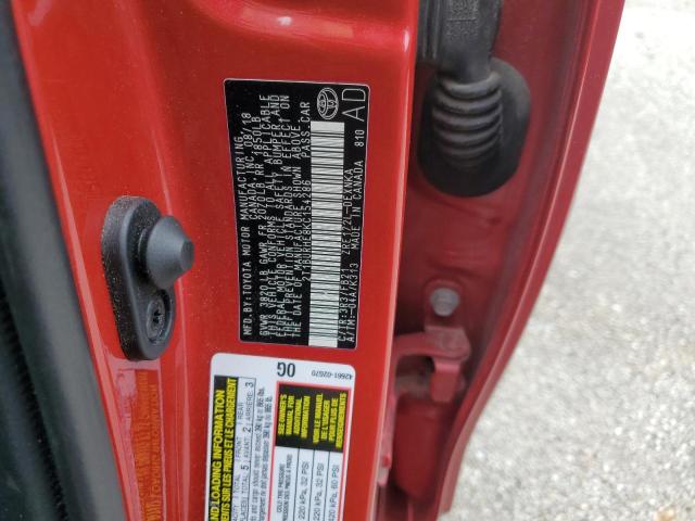 2019 TOYOTA COROLLA L - 2T1BURHE8KC154286