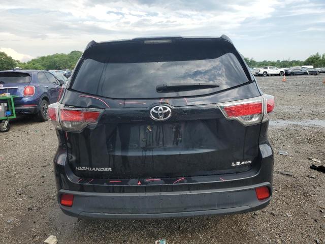 VIN 5TDBKRFH1FS147762 2015 Toyota Highlander, LE no.6