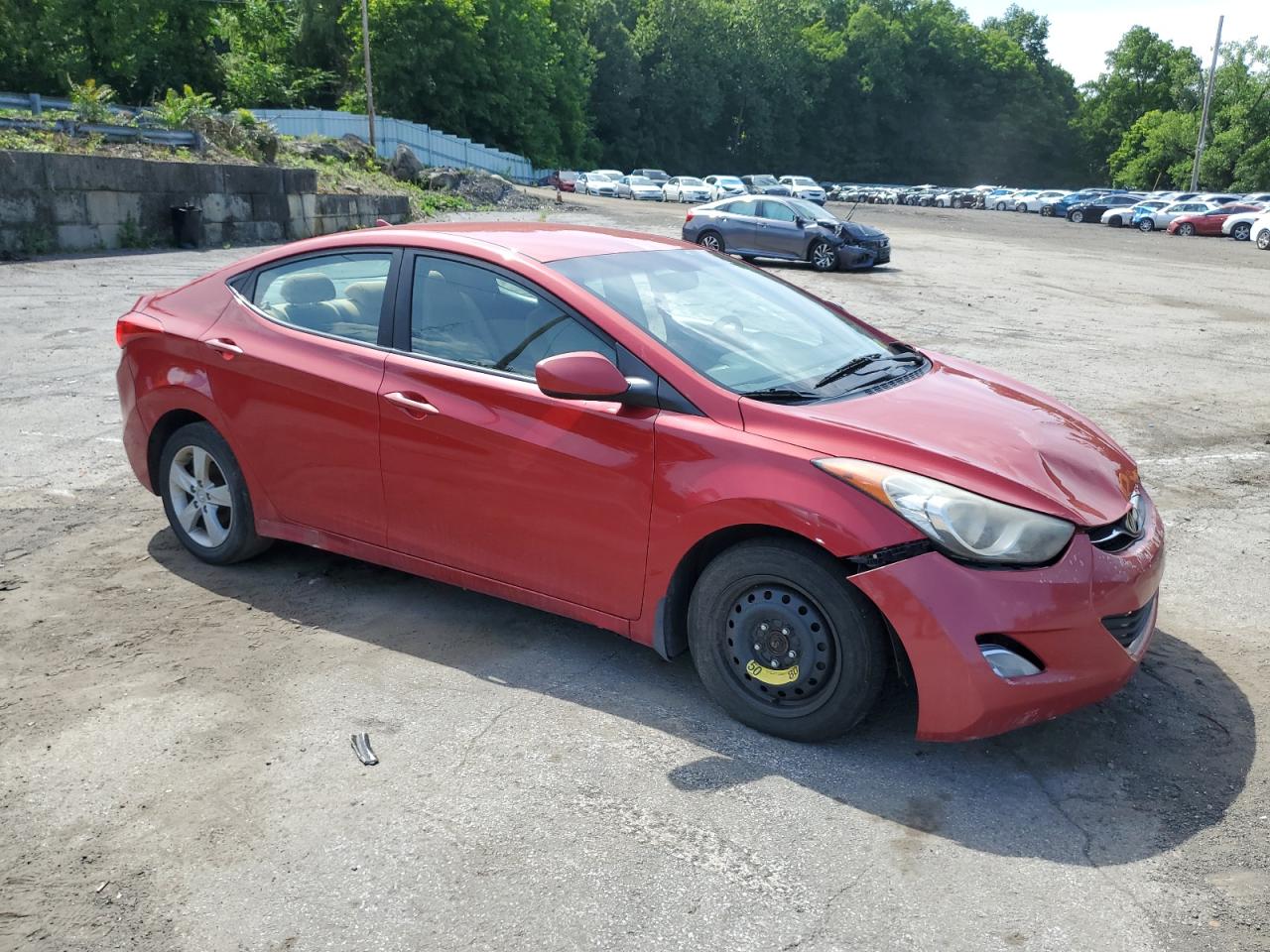 KMHDH4AE1DU975953 2013 Hyundai Elantra Gls