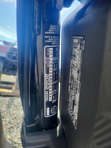 2022 HONDA NVA110 N 3H1JK0729ND000567