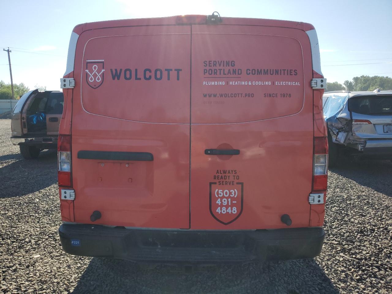 1N6AF0KXXFN807051 2015 Nissan Nv 2500