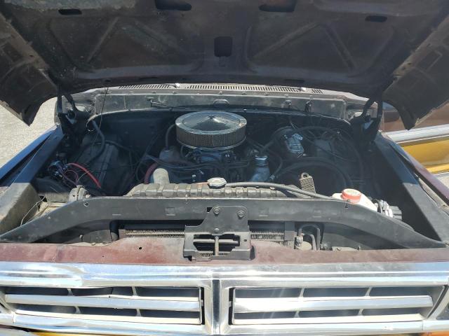 000000F10HRL21287 1971 Ford F100