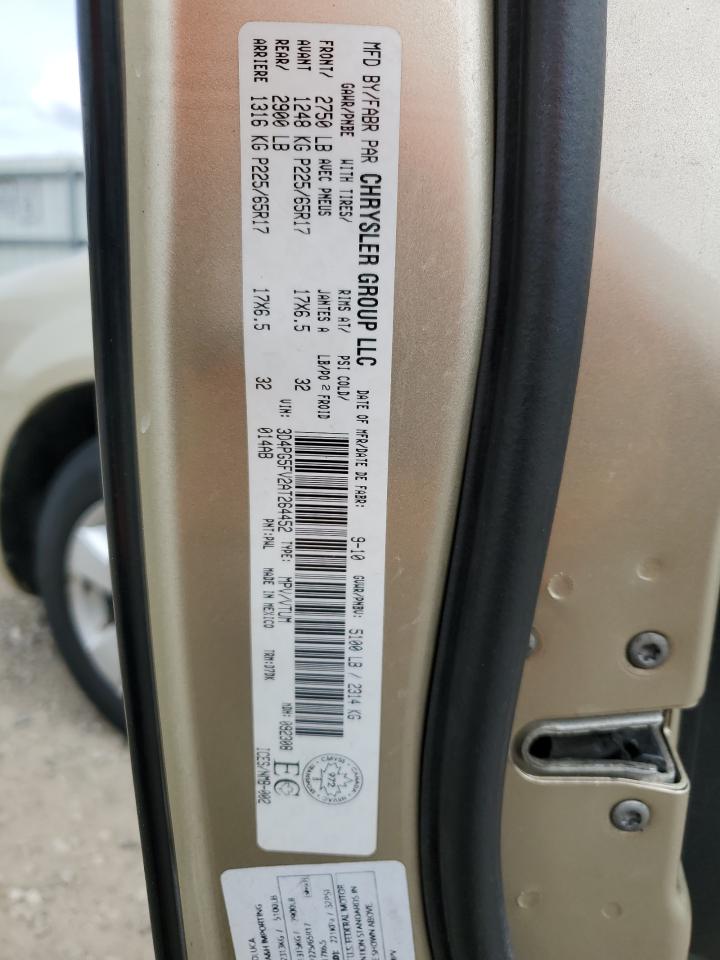 3D4PG5FV2AT264452 2010 Dodge Journey Sxt