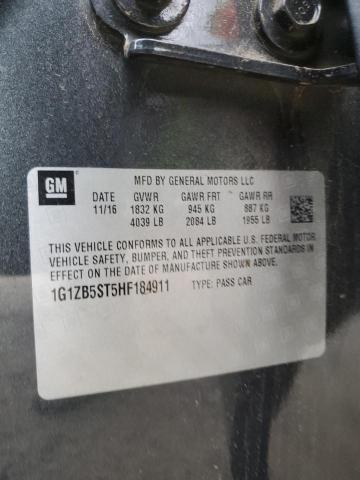 2017 CHEVROLET MALIBU L - 1G1ZB5ST5HF184911
