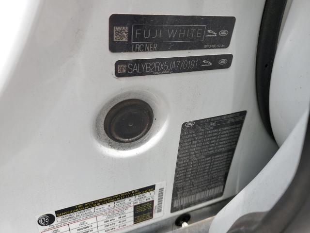 2018 LAND ROVER RANGE ROVE - SALYB2RX5JA770191