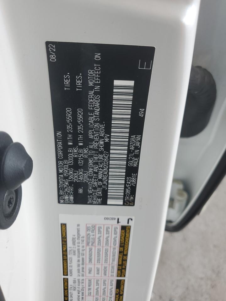 JTJHZKEA0N2028427 2022 Lexus Rx 350 L