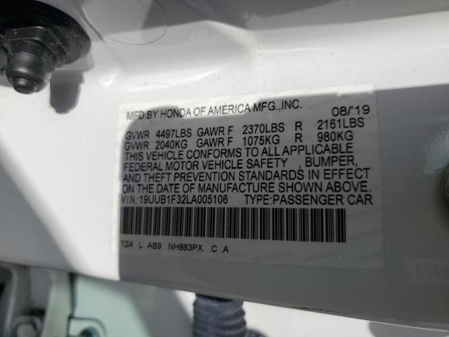 19UUB1F32LA005106 2020 Acura Tlx