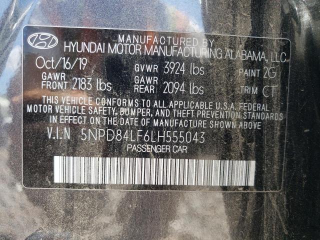 2020 HYUNDAI ELANTRA SE - 5NPD84LF6LH555043