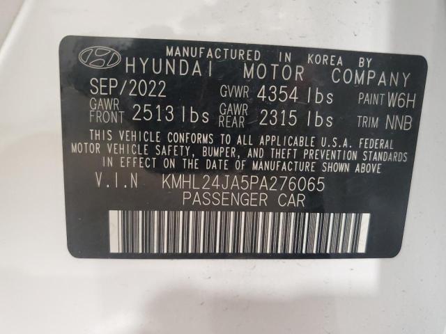 2023 Hyundai Sonata Se VIN: KMHL24JA5PA276065 Lot: 62149214