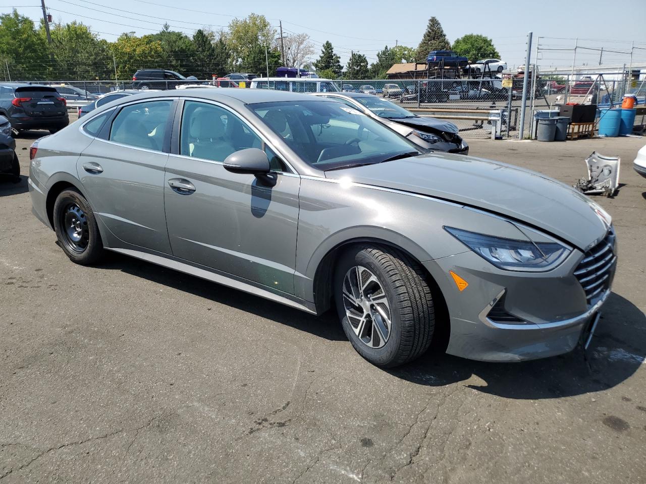 Lot #2855704195 2022 HYUNDAI SONATA HYB