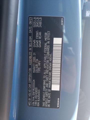 2024 VOLVO XC40 ULTIM YV4L12UF1R2255534