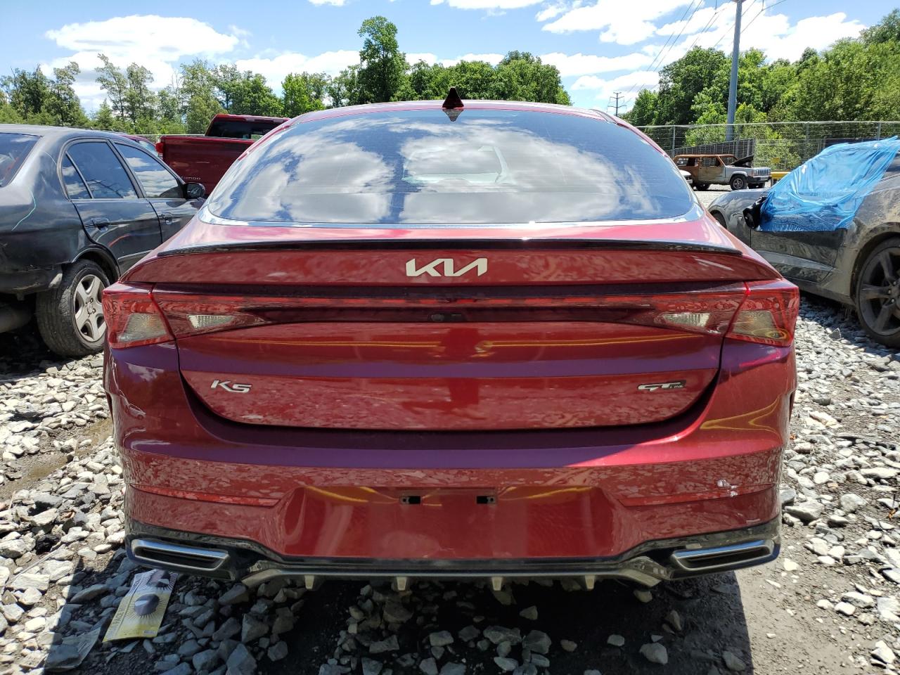 5XXG64J2XNG121399 2022 Kia K5 Gt Line