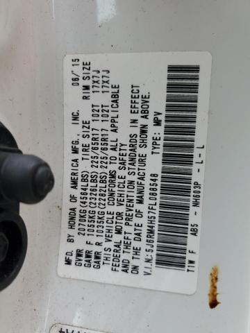 2015 HONDA CR-V EX - 5J6RM4H57FL088548