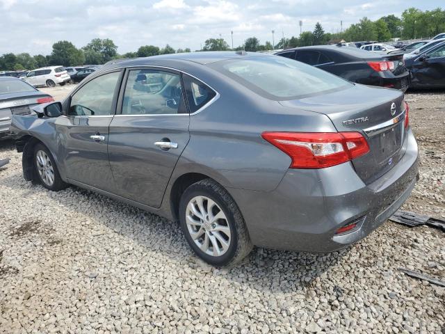 NISSAN SENTRA S 2017 charcoal  gas 3N1AB7AP6HY203059 photo #3