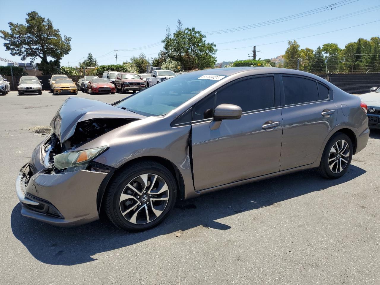 19XFB2F87EE265722 2014 Honda Civic Ex