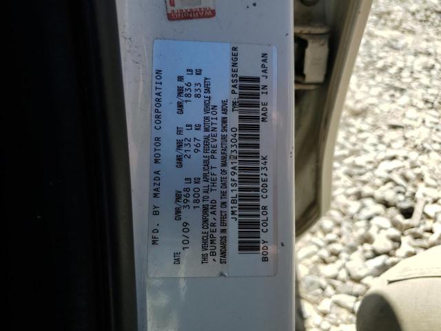 2010 Mazda 3 I VIN: JM1BL1SF9A1233040 Lot: 61761334