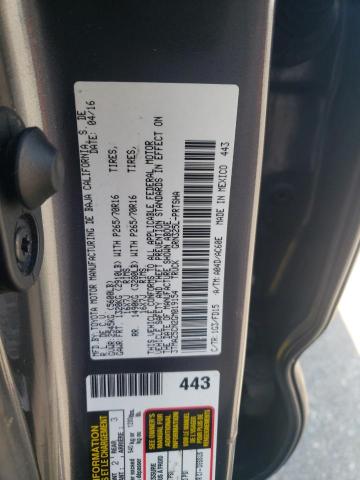 2016 TOYOTA TACOMA DOU - 3TMAZ5CN2GM019154