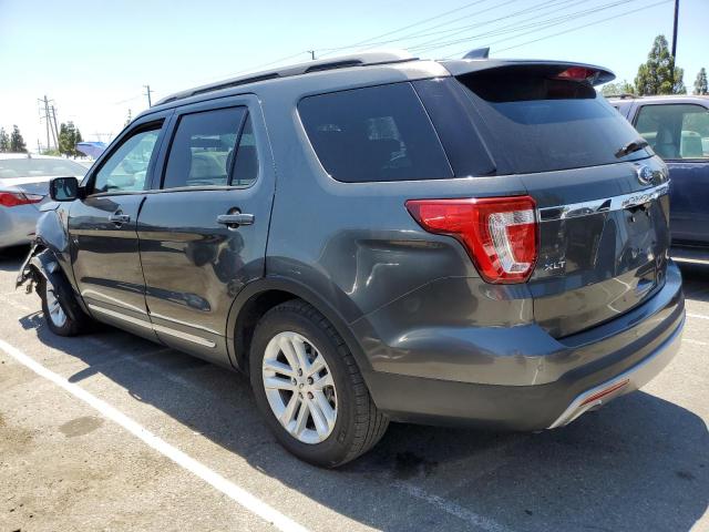 FORD EXPLORER X 2017 charcoal 4dr spor gas 1FM5K7D82HGD55470 photo #3