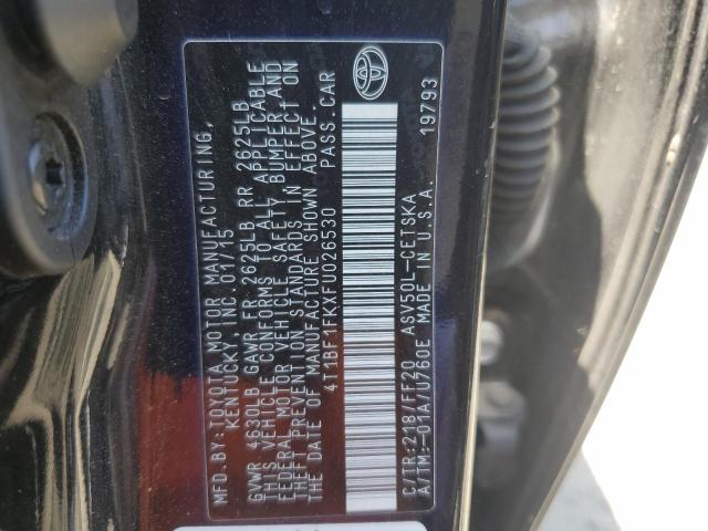 VIN 4T1BF1FKXFU026530 2015 Toyota Camry, LE no.12