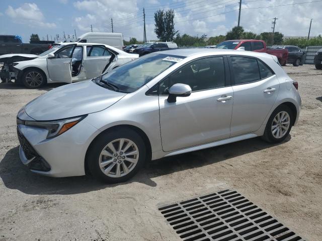 Vin: jtnd4mbe7p3196299, lot: 60889724, toyota corolla se 20231