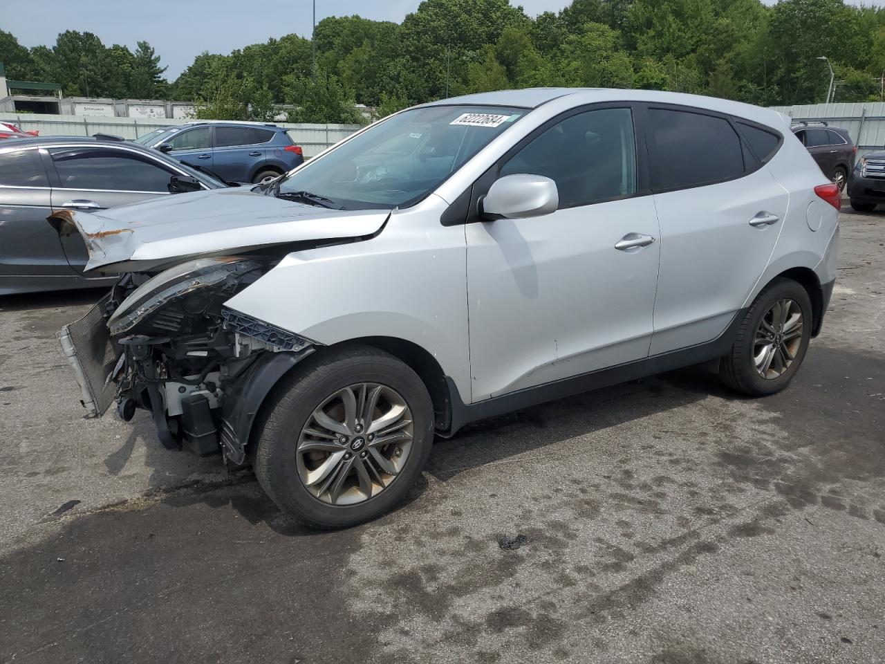 2014 Hyundai Tucson Gls vin: KM8JT3AF2EU818762