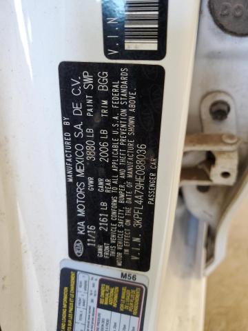 2017 Kia Forte Lx VIN: 3KPFL4A79HE088036 Lot: 62832564