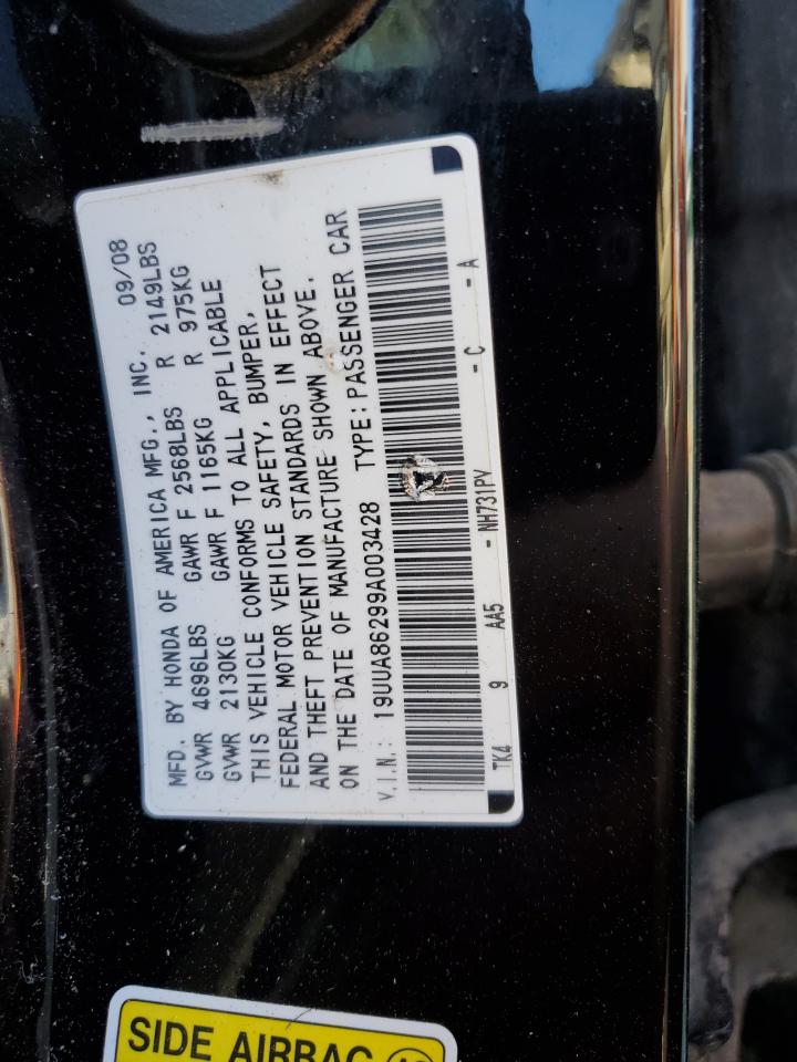19UUA86299A003428 2009 Acura Tl