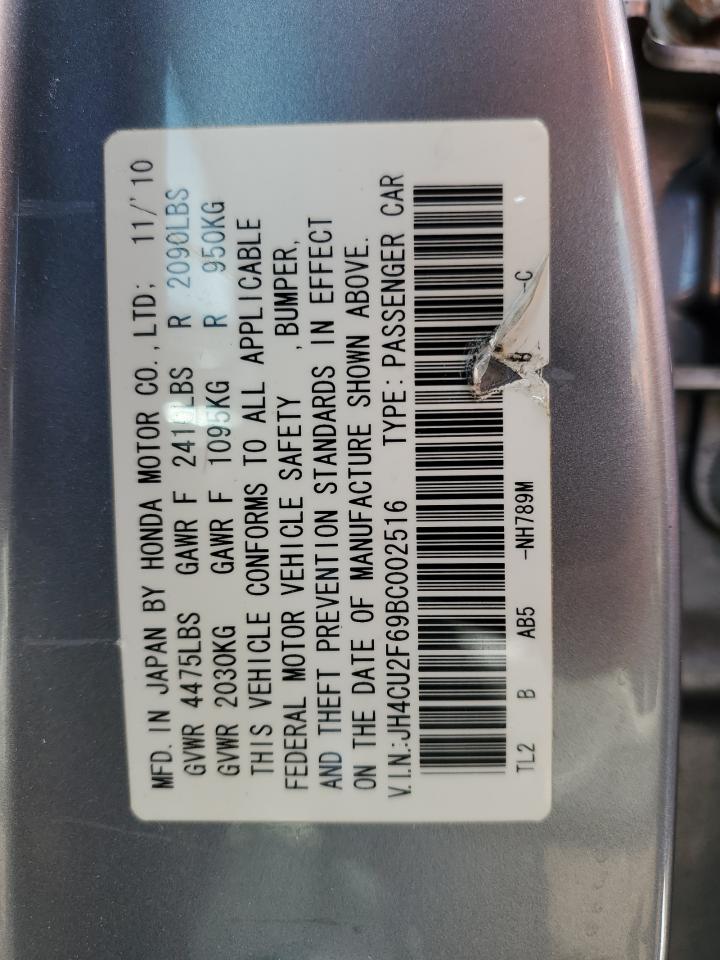 JH4CU2F69BC002516 2011 Acura Tsx