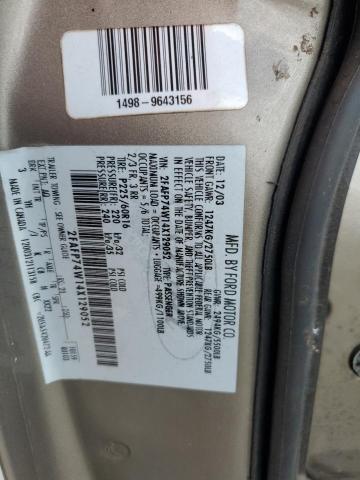 2004 Ford Crown Victoria Lx VIN: 2FAFP74W14X129052 Lot: 62063194