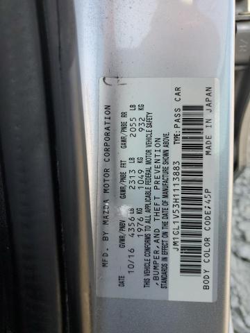 2017 MAZDA 6 TOURING - JM1GL1V53H1113883